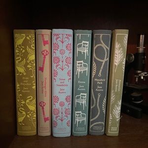 Jane Austen 6 book collector set